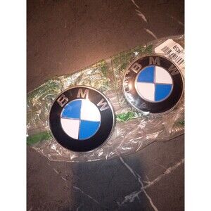 Original BMW 82mm Car Front/ Rear / Bonnet/ Trunk Emblem Badge Logo Genune